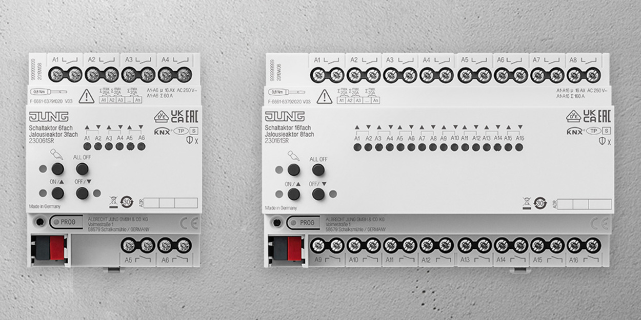KNX Schalt- und Jalousieaktoren bei Gerd Schröder Elektroinstallation in Sondershausen