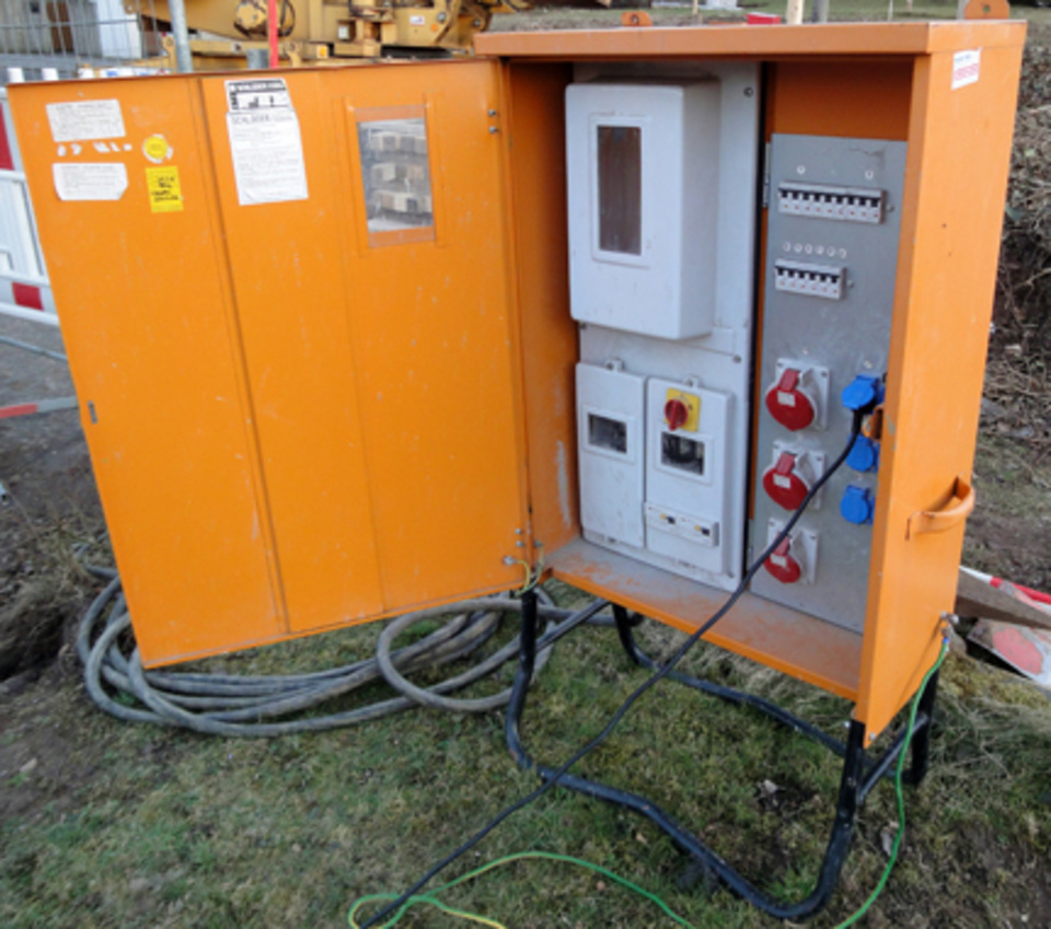 Baustromkasten bei Gerd Schröder Elektroinstallation in Sondershausen