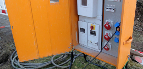 Baustrom bei Gerd Schröder Elektroinstallation in Sondershausen